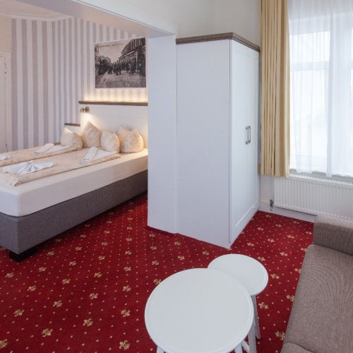 Suite mit Wohnbereich